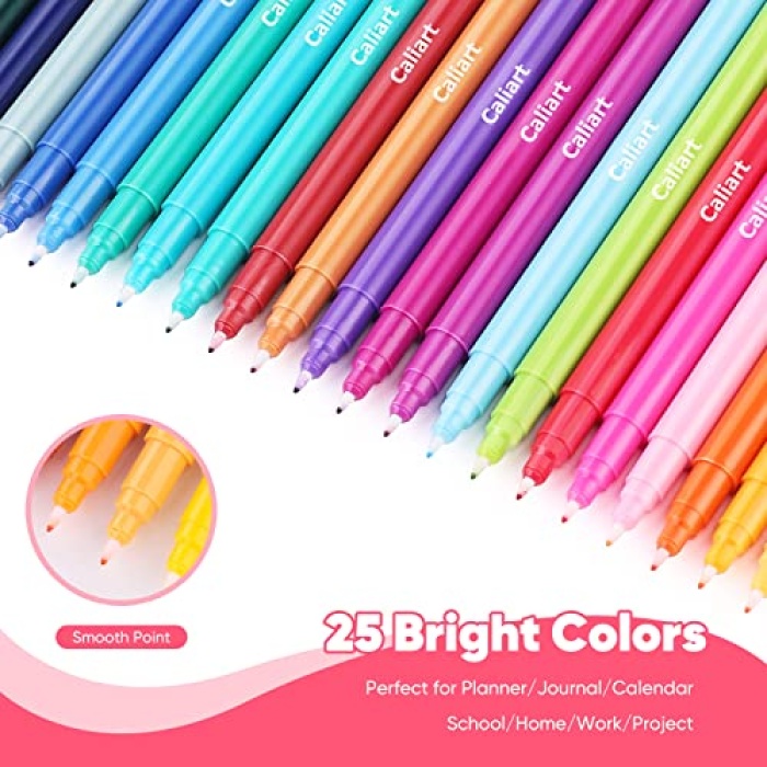 Journal Planner Pens Fine Point Markers Fine Tip Art Drawi Marker Pen 25  colors